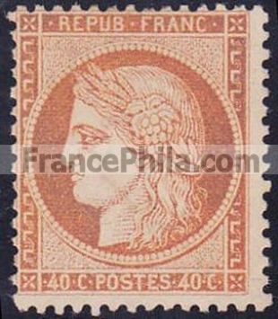 France stamp Yv. 38