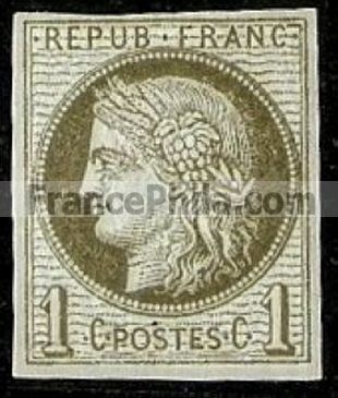 France stamp Yv. 39