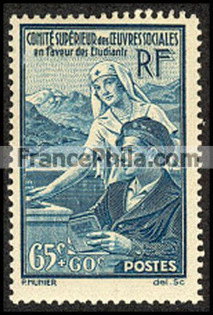 France stamp Yv. 417