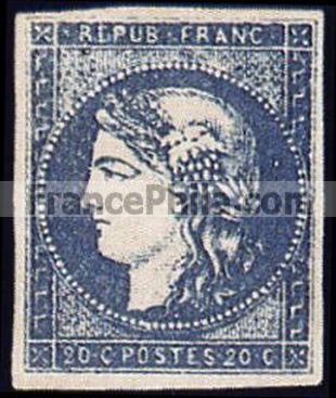 France stamp Yv. 44