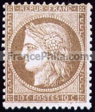 France stamp Yv. 58