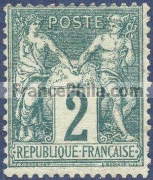 France stamp Yv. 62