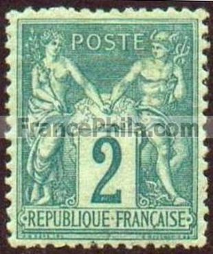 France stamp Yv. 74