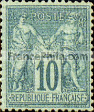 France stamp Yv. 76