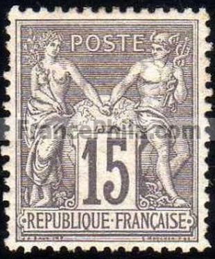 France stamp Yv. 77