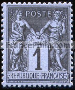 France stamp Yv. 83