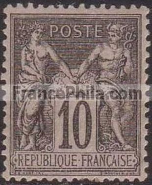 France stamp Yv. 89