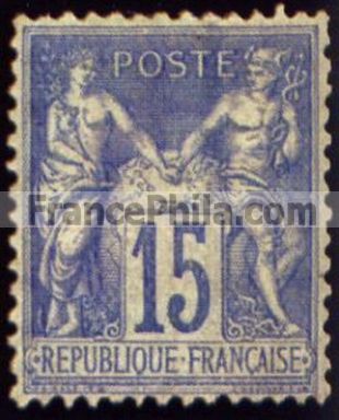 France stamp Yv. 90