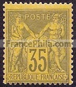 France stamp Yv. 93