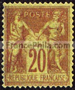 France stamp Yv. 96