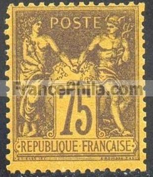 France stamp Yv. 99