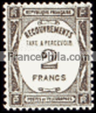 France Postage Due Yv. 62