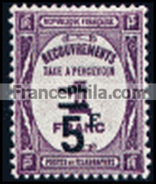 France Postage Due Yv. 65