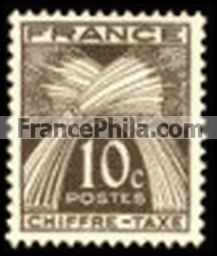 France Postage Due Yv. 67