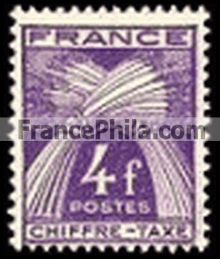 France Postage Due Yv. 74