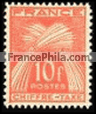 France Postage Due Yv. 76