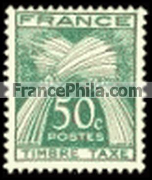 France Postage Due Yv. 80