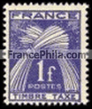 France Postage Due Yv. 81