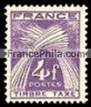 France Postage Due Yv. 84